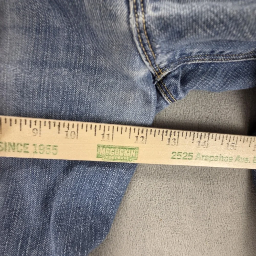 Vintage Levis Engineered Jeans‎ Mens Blue Buckle Back Twisted Fits 36x31